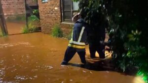 Temporal en Oberá: Asistieron a unas 40 familias en distintos barrios