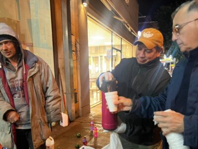 Asistencia municipal durante las bajas temperatura en Oberá