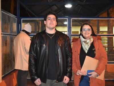 Joven estudiante fue electo presidente de la Comisión Vecinal del barrio Loma Porá