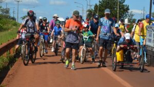8va Bicicleteada y Caminata Solidaria: una jornada de inclusión y solidaridad