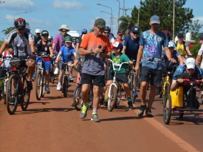 8va Bicicleteada y Caminata Solidaria: una jornada de inclusión y solidaridad